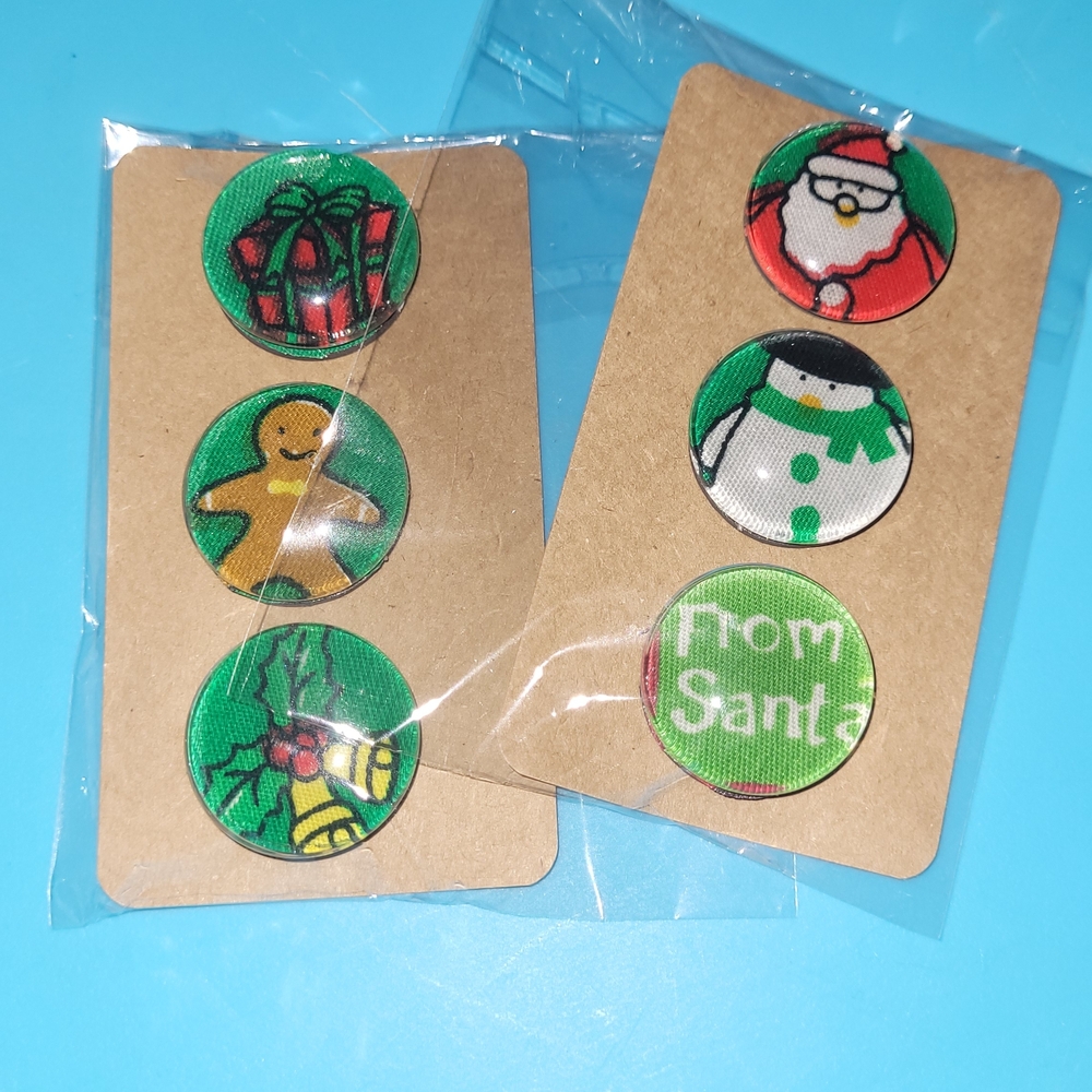 Christmas Themed Magnet Set